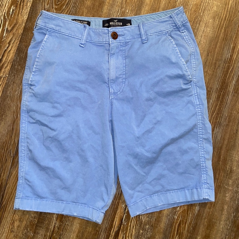 Hollister light blue shorts